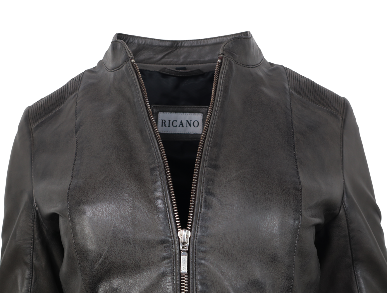 Damen-Lederjacke Abigale, Anthrazit in 9 Farben, Bild 5
