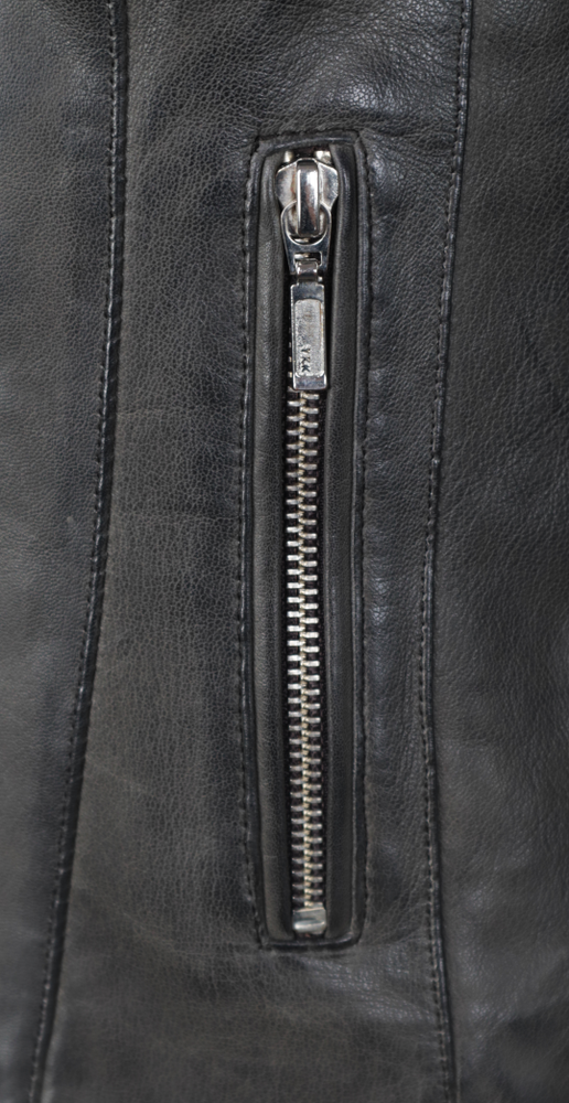 Damen-Lederjacke Abigale, Anthrazit in 9 Farben, Bild 3