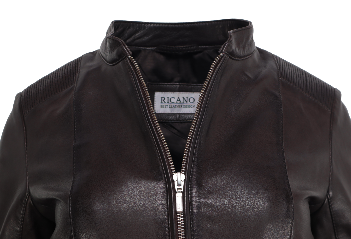 Damen-Lederjacke Abigale, Braun in 9 Farben, Bild 5