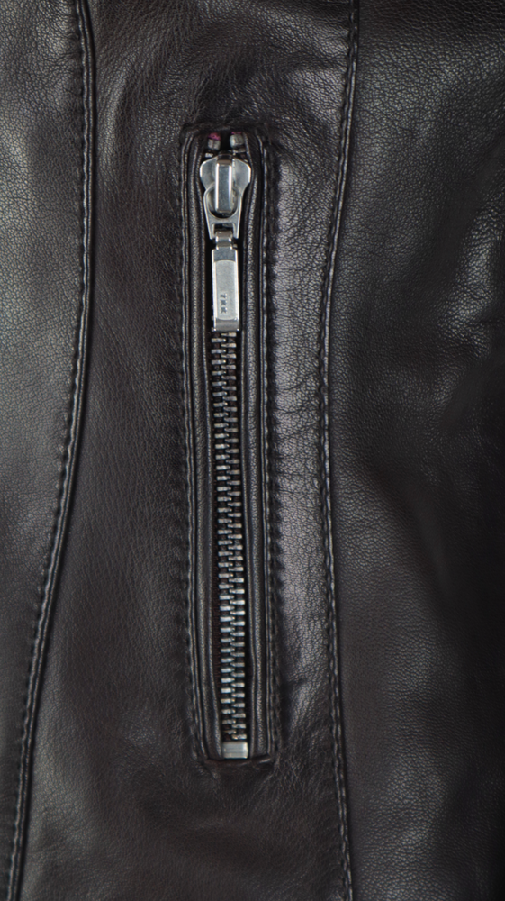 Damen-Lederjacke Abigale, Braun in 9 Farben, Bild 4
