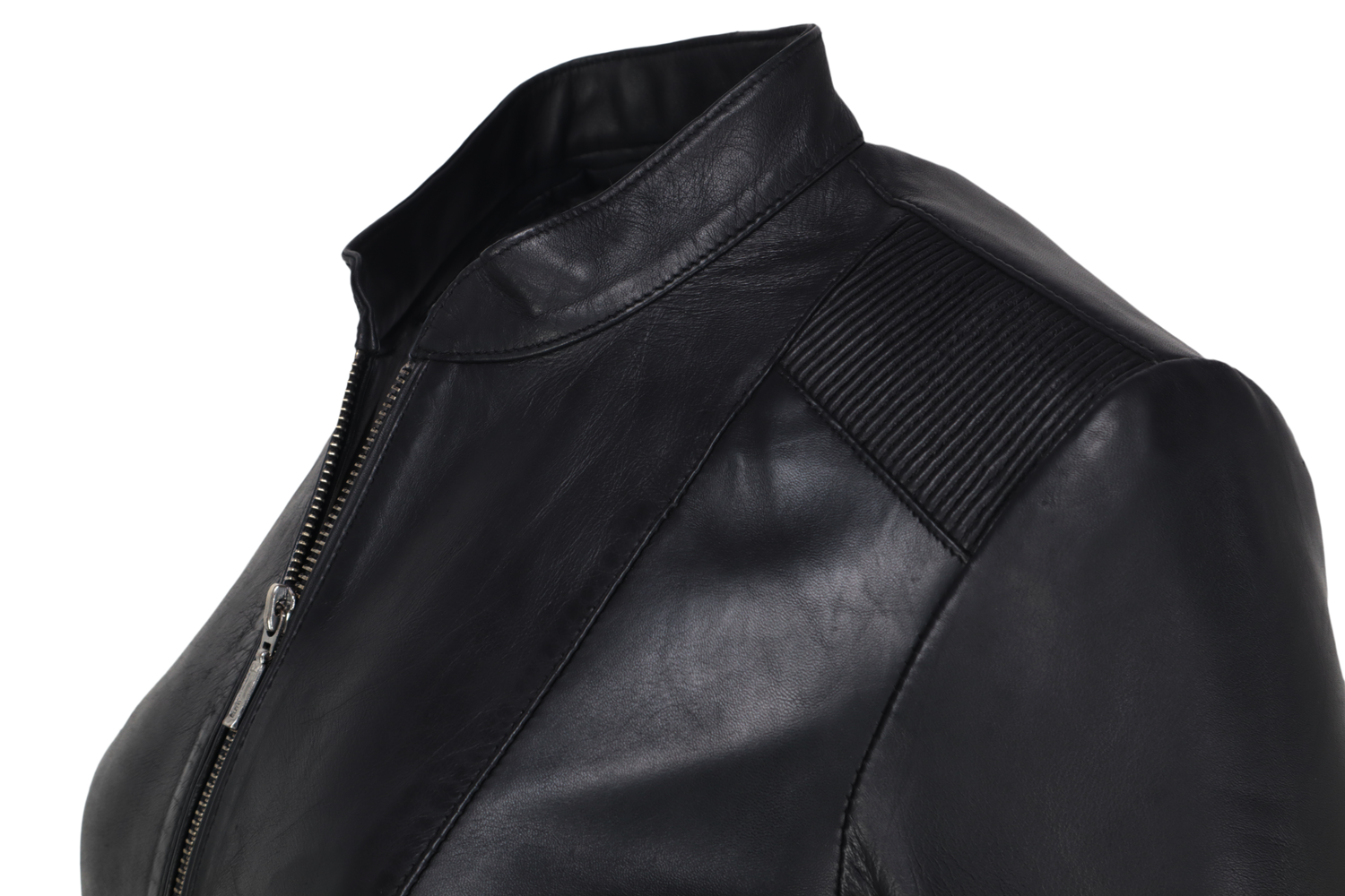 Damen-Lederjacke Abigale, Schwarz in 9 Farben, Bild 3