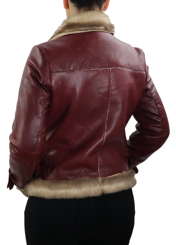 Damen-Lederjacke Amy 2 in 6 Größen, Bild 5