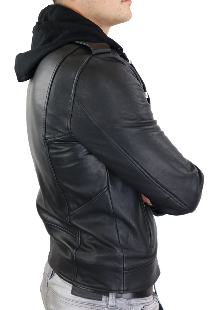 Men leather jacket Camden in 6 sizes, Bild 4