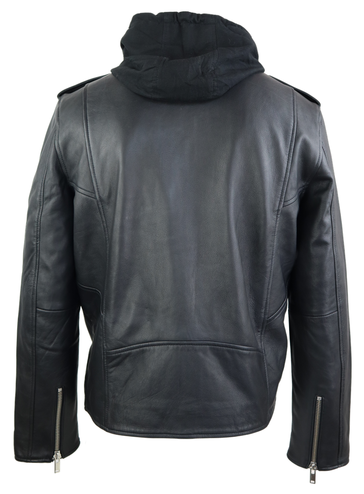 Men leather jacket Camden in 6 sizes, Bild 7