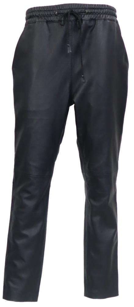 Ladies leather pants Carillo, black in 4 colors, Bild 6