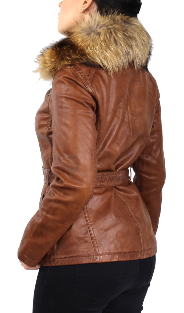 Dahlia, Cognac Braun, S, Bild 5