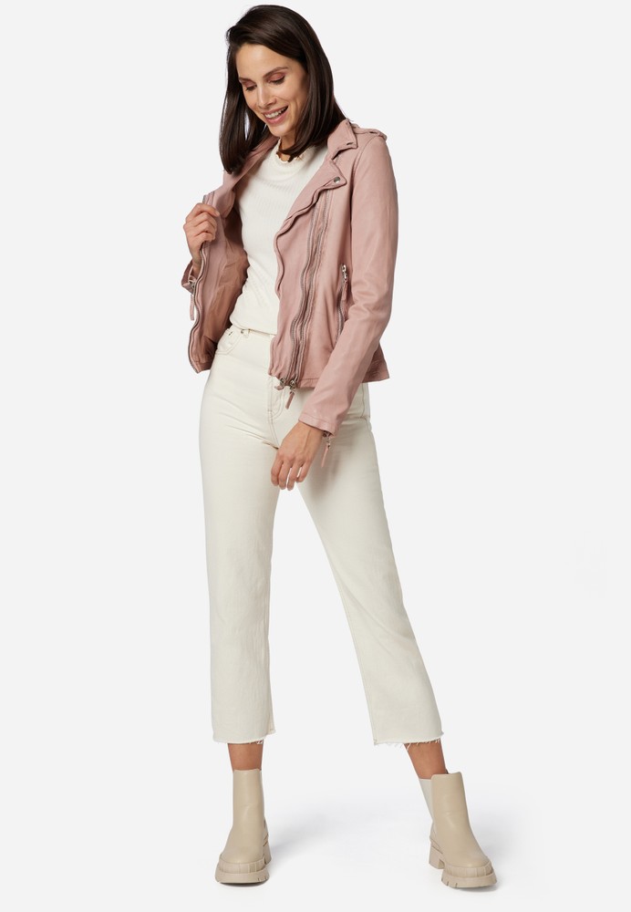 Damen-Lederjacke Foxy, Rose in 11 Farben, Bild 4