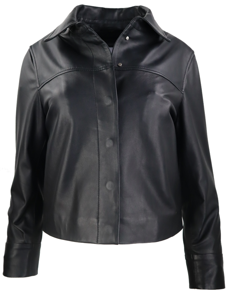 Ladies leather jacket Phoebe, Black in 1 colors, Bild 7