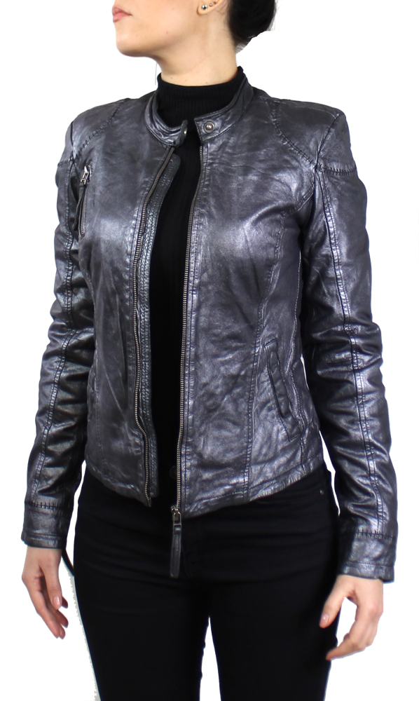 Ladies leather jacket RT-841 in 6 sizes, Bild 3