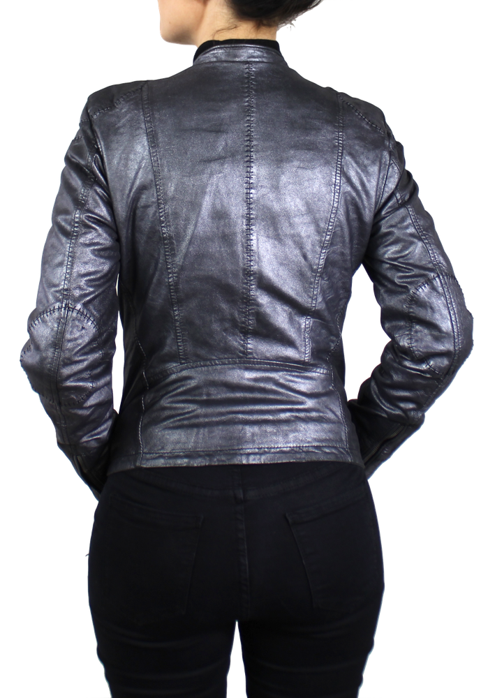 Ladies leather jacket RT-841 in 6 sizes, Bild 5