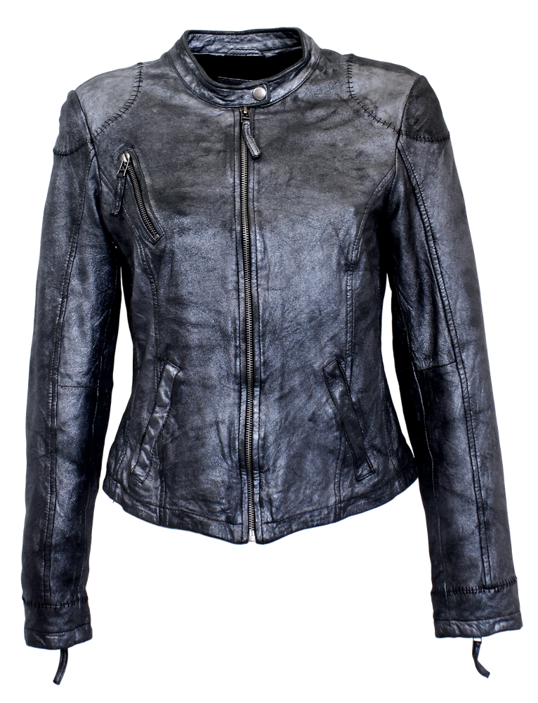 Ladies leather jacket RT-841 in 6 sizes, Bild 1