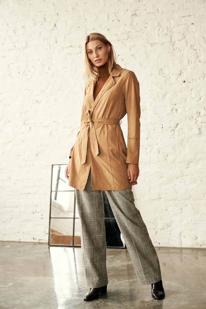 Ladies leather coat Binnie in 1 colors, Bild 1