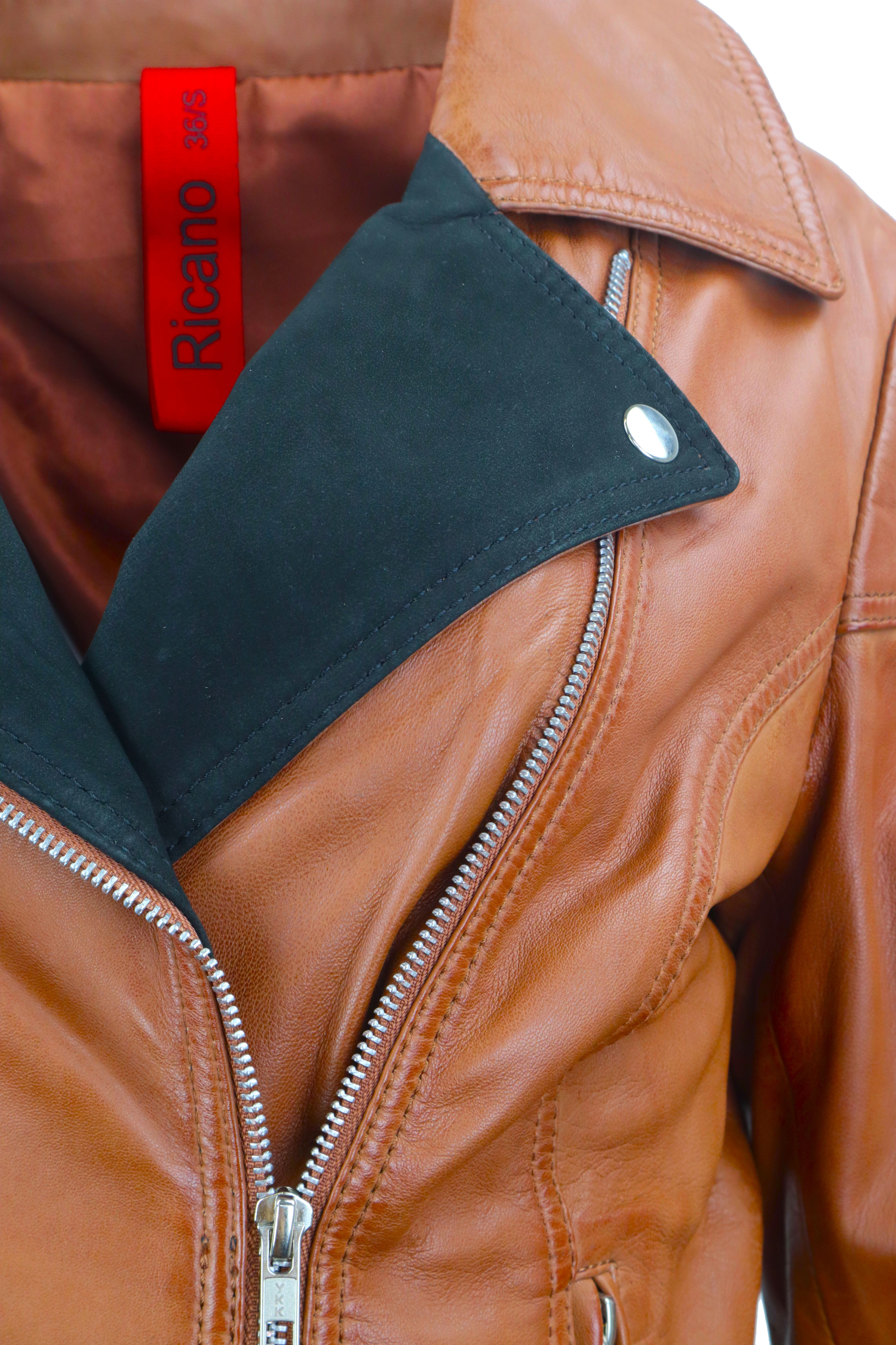 DOB-AW21-#002, Cognac-braun in 1 Farbe, Bild 4