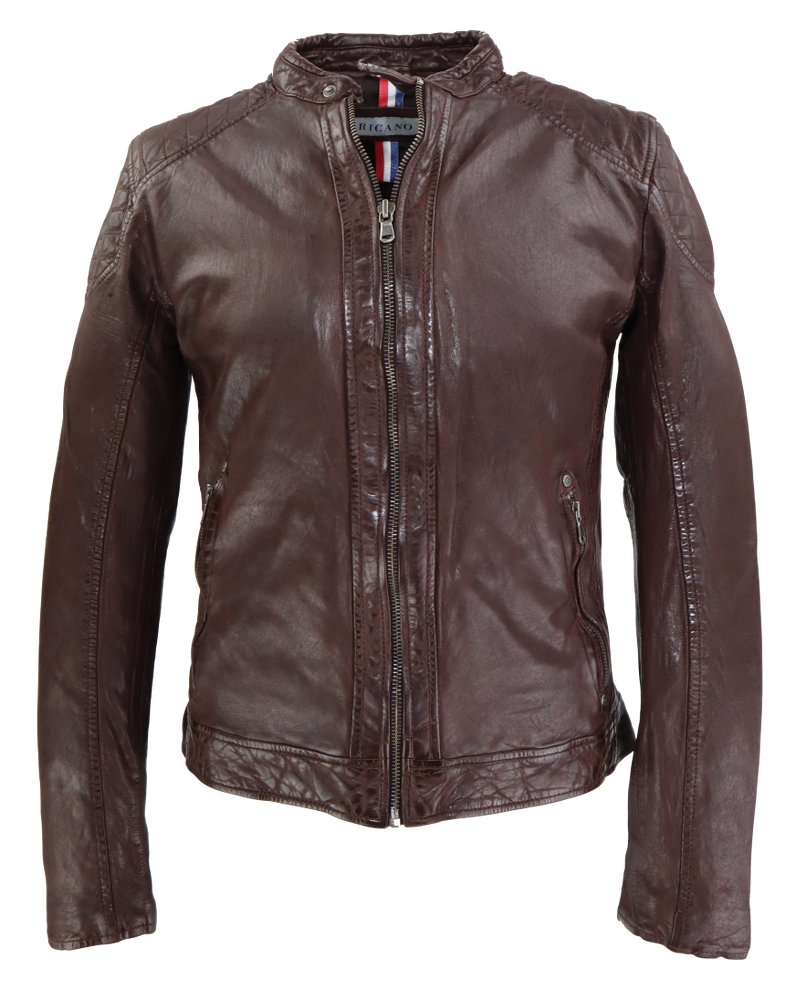 Herren-Lederjacke Gerry, Braun in 2 Farben, Bild 1