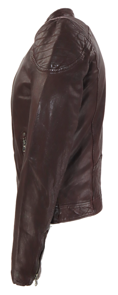 Men's leather jacket Gerry, brown in 2 colors, Bild 2