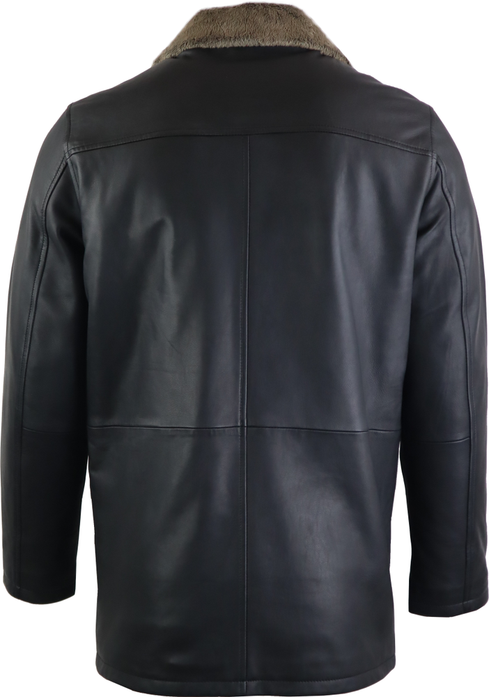 Herren-Lederjacke Jemenez, Schwarz in 2 Farben, Bild 5