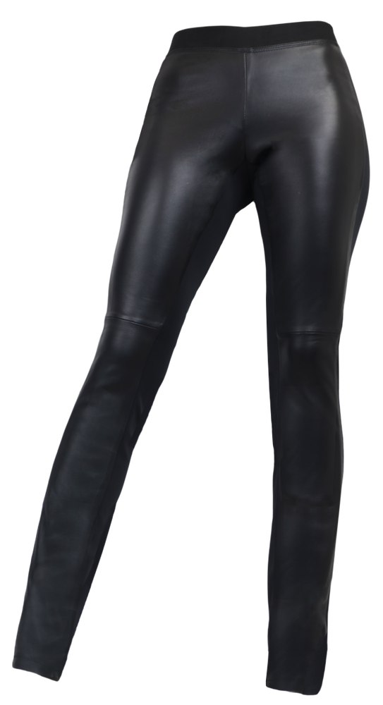 Ladies leather pants Lenie, black in 1 colors, Bild 2