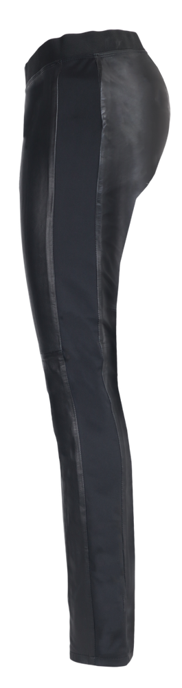 Ladies leather pants Lenie, black in 1 colors, Bild 3