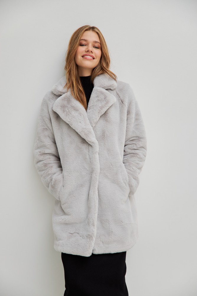 Textile jacket Lunan, light gray in 3 colors, Bild 1