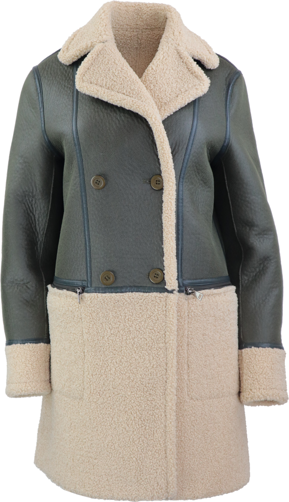 Textile jacket Nantes, Olive Green / Teddy in 3 colors, Bild 3
