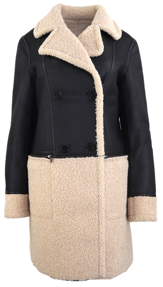 Textile jacket Nantes, Black / Teddy in 3 colors, Bild 1