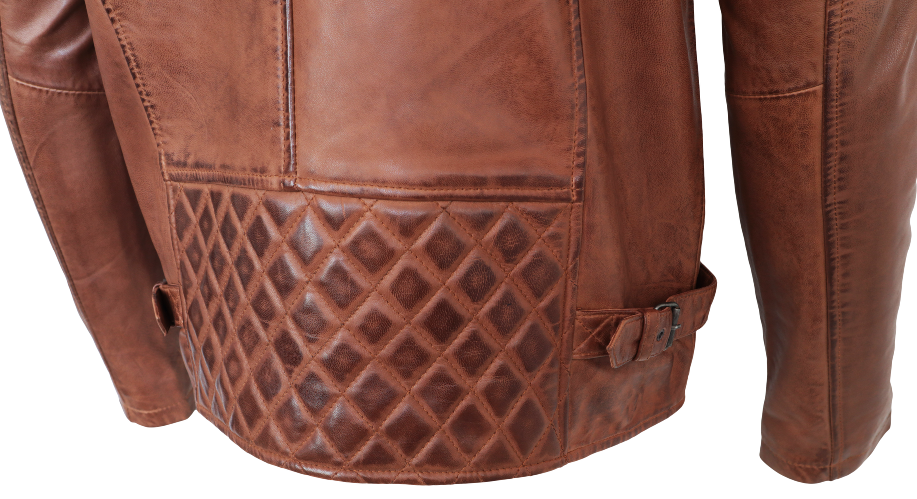 Men's leather jacket Nevio-R, Cognac Brown in 4 colors, Bild 7