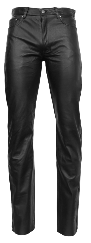 Herren-Lederhose No. 3 TR - Cow Waxy, Schwarz in 2 Farben, Bild 6