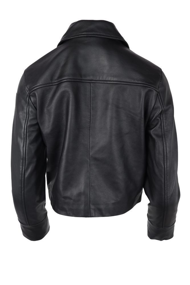 Damen-Lederjacke Phoebe, Schwarz in 1 Farben, Bild 4