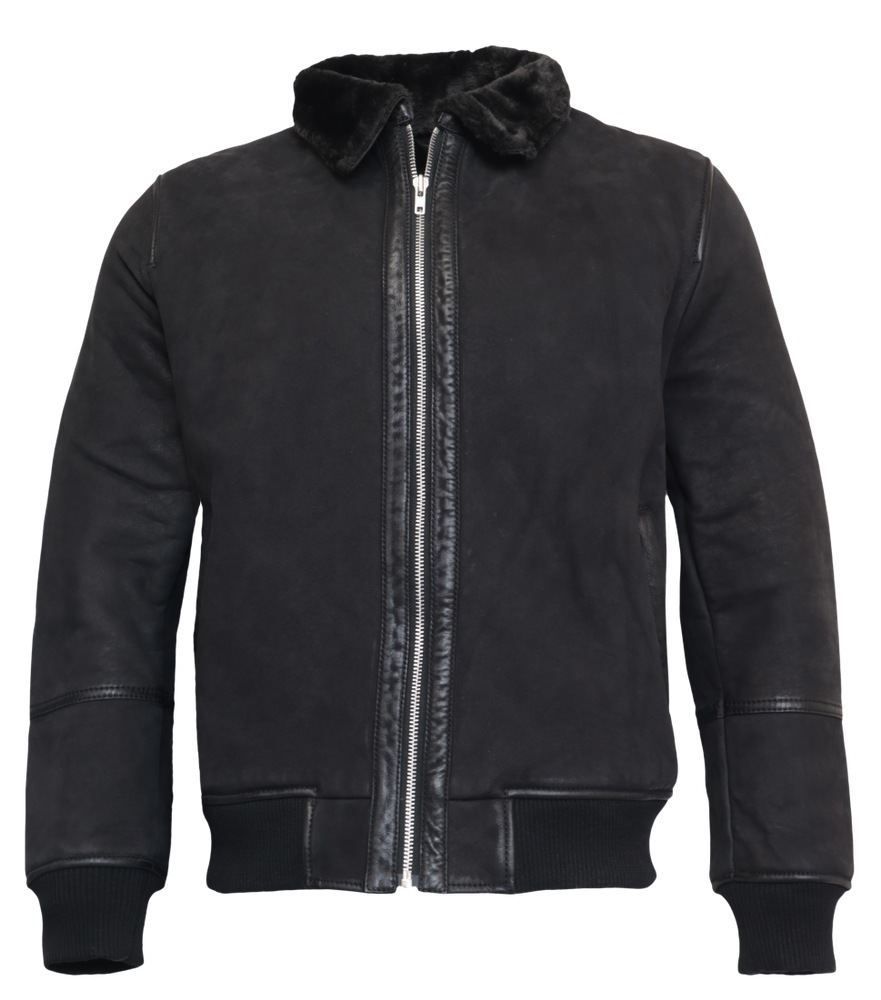Men's leather jacket Pilot DF in 6 sizes, Bild 1