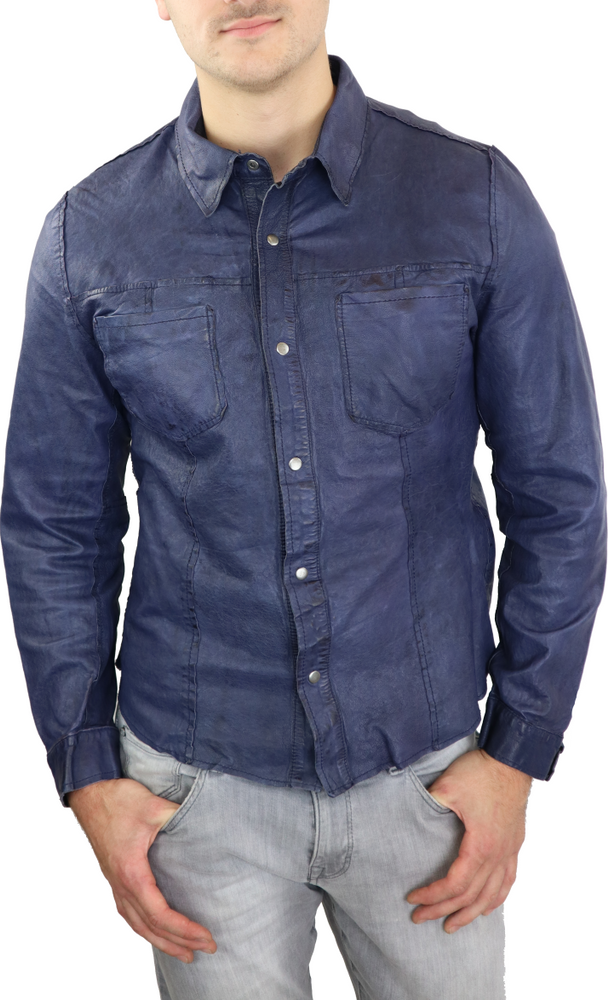 Reverse shirt, blue in 3 colors, Bild 3