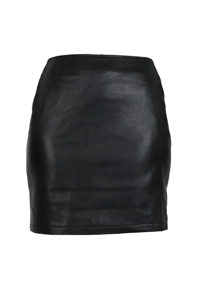 Ladies Leather Skirt Ria Skirt, Black in 1 colors, Bild 6