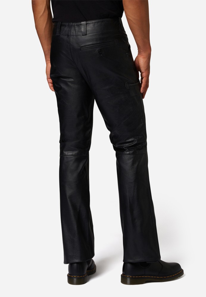Men's leather pants RT-105, nappa in 2 qualityn, Bild 3