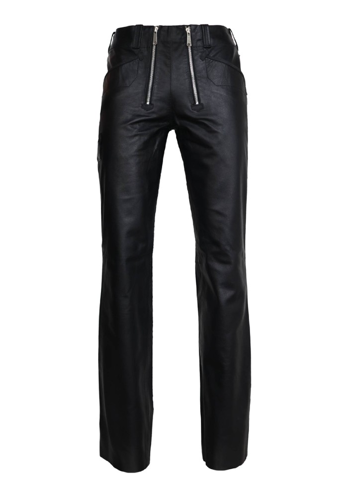 Men's leather pants RT-105, nappa in 2 qualityn, Bild 6