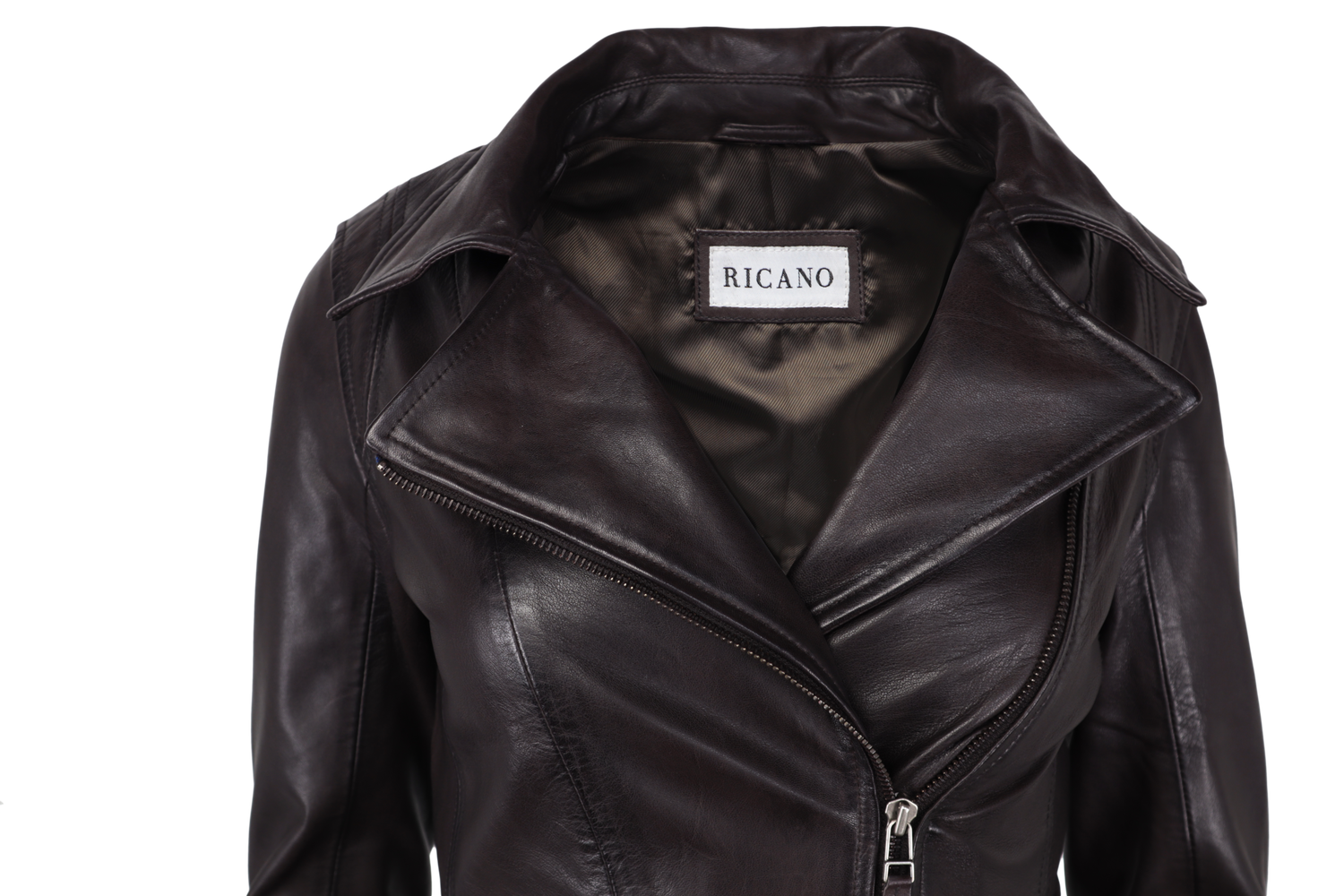 Damen-Lederjacke Sally, Braun in 4 Farben, Bild 3