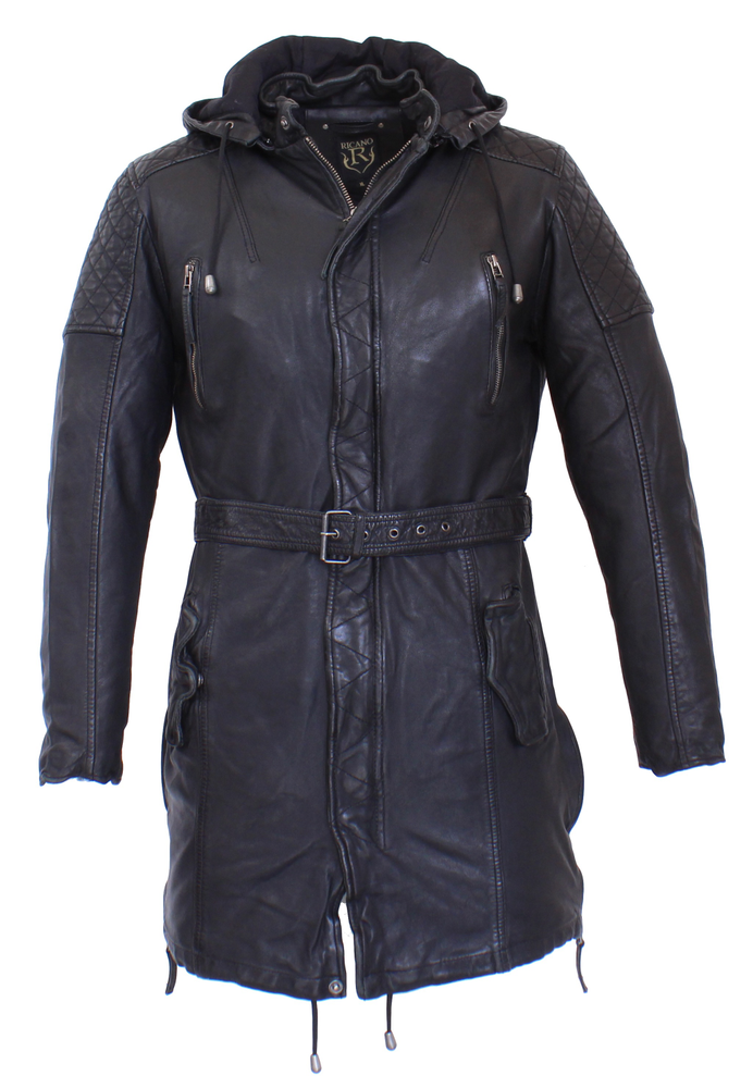 Men's leather jacket Sheena Men, black in 2 colors, Bild 6