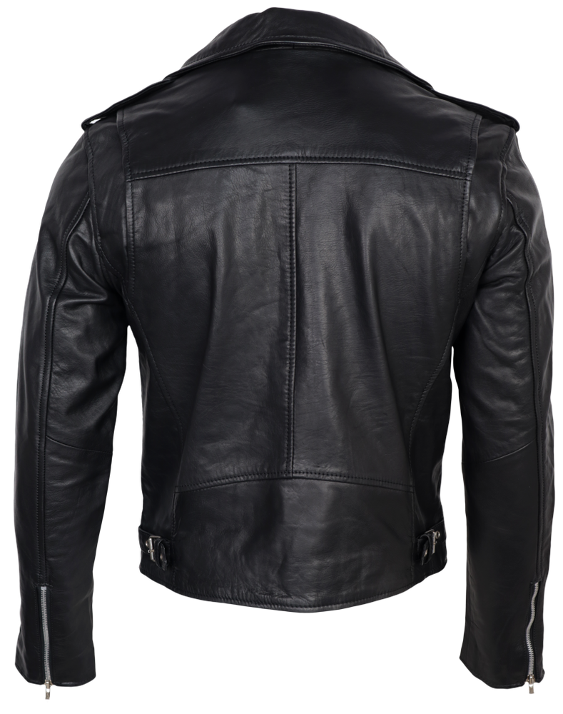 Men's leather jacket Short JKT in 6 sizes, Bild 3