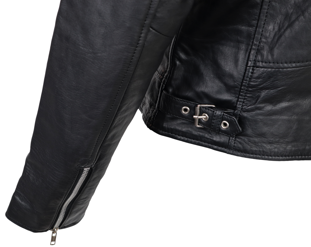 Men's leather jacket Short JKT in 6 sizes, Bild 5