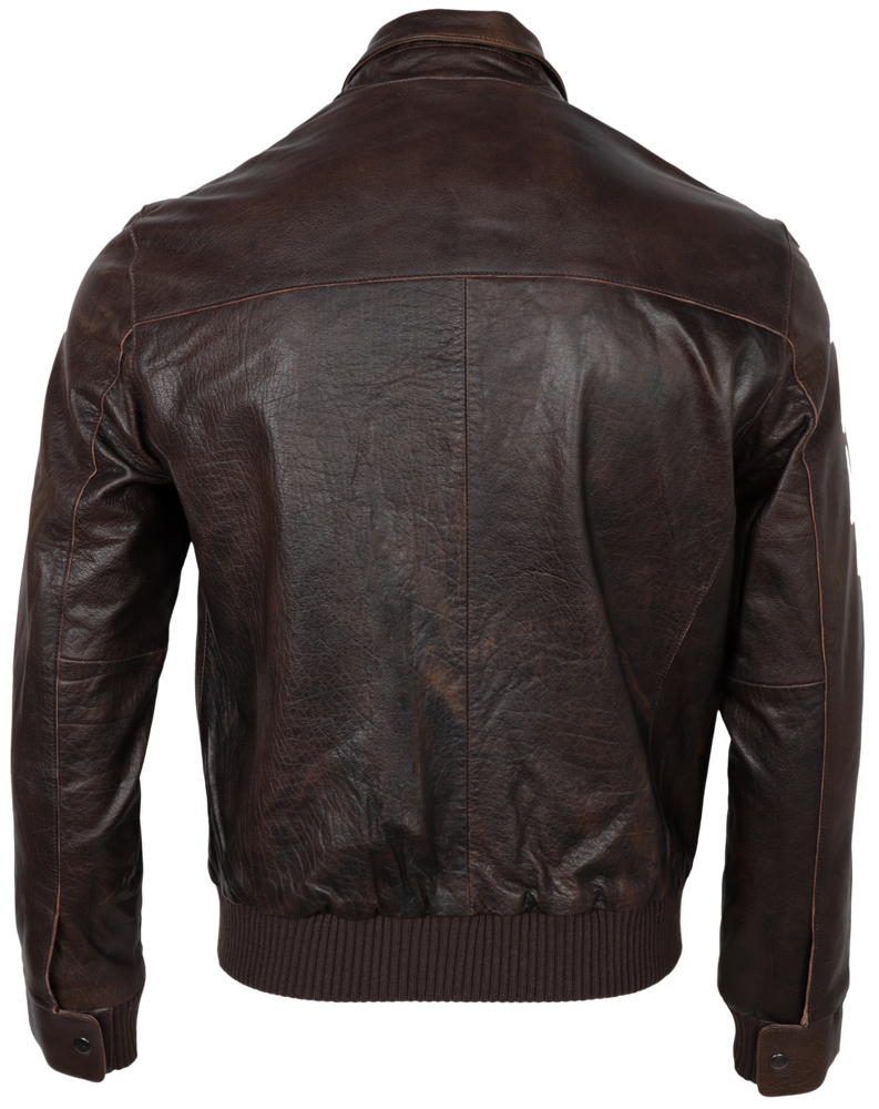 Men's leather jacket Tito Buff, Brown in 3 colors, Bild 3
