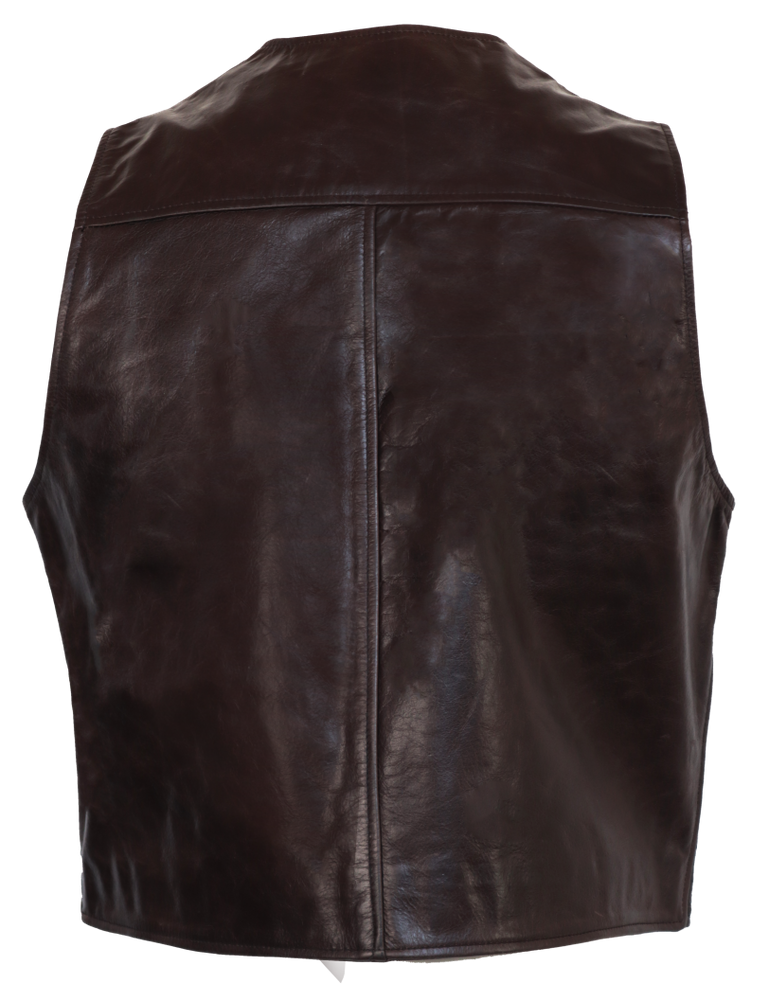 Vest 315, Brown (smooth leather) in 3 colors, Bild 2