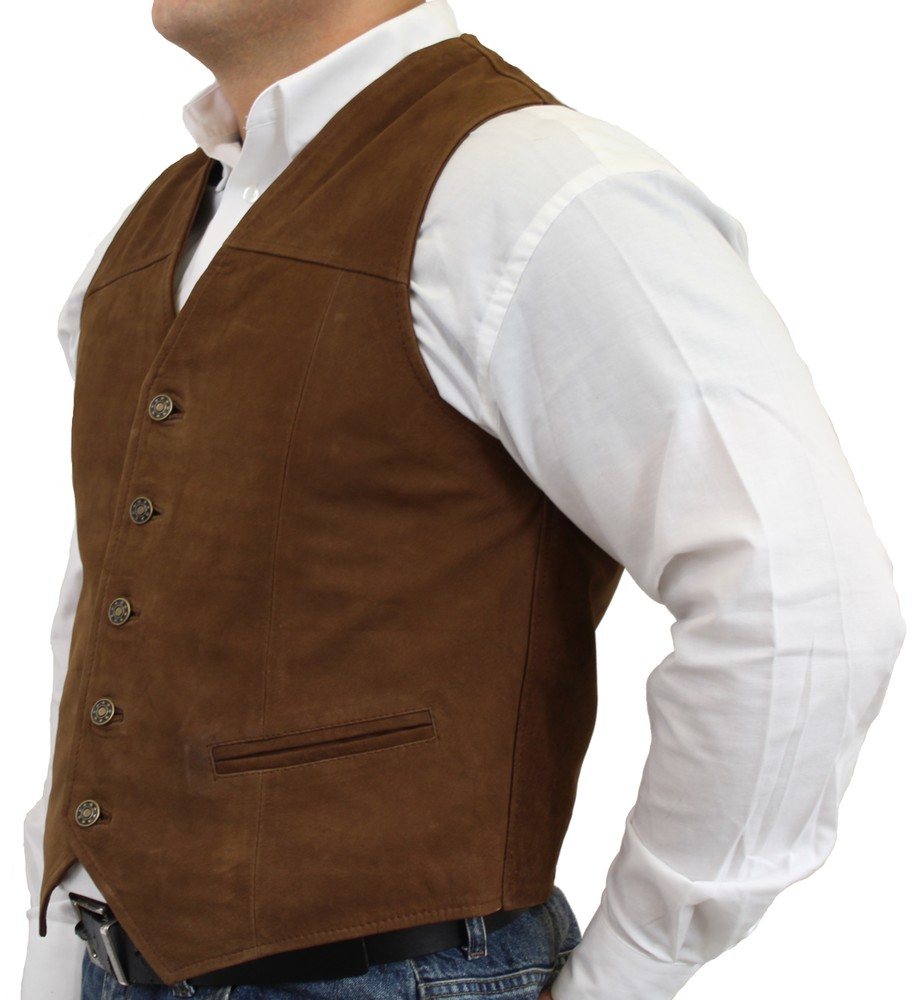 Vest 315, Brown (suede) in 3 colors, Bild 4